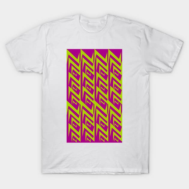 zigzag T-Shirt by stephenignacio